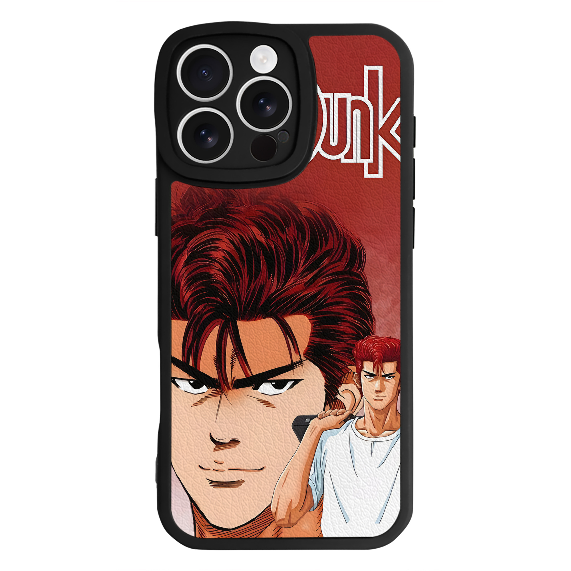 （画像用） SLAM DUNK／スラムダンク 【iPhone 16シリーズ対応】シリコンスマホケース（レザー調） 材質：シリコン